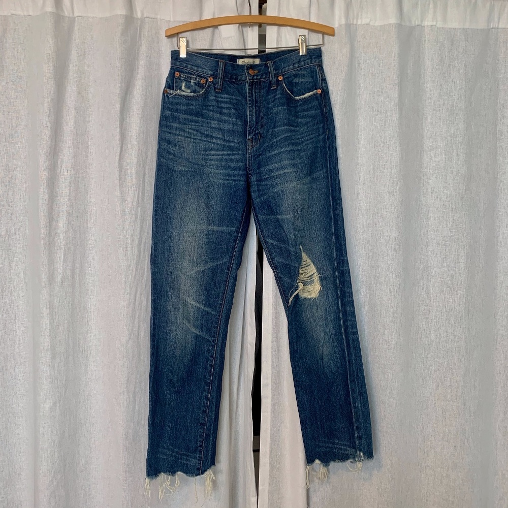 Madewell Perfect Summer Jean: Destructed Edition